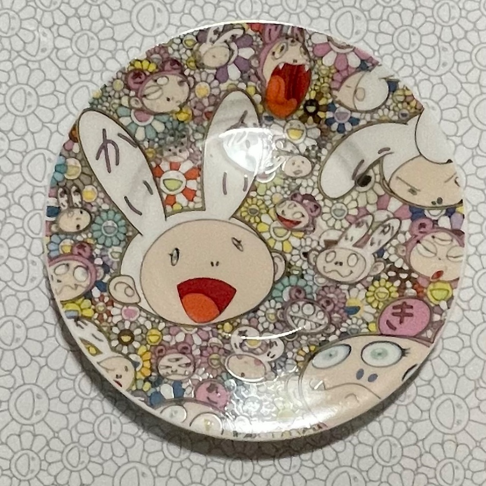 Takashi Murakami Kaikai Kiki 2 Cup Mug Saucers Boxed Japan Limited Edition - Picture 3 of 7